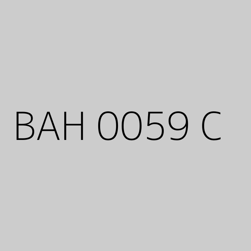 BAH 0059 C 